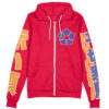 chigiri Zip Hoodie Front Mockup - Blue Lock UK Shop