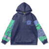 isagi Flat Hoodie front - Blue Lock UK Shop
