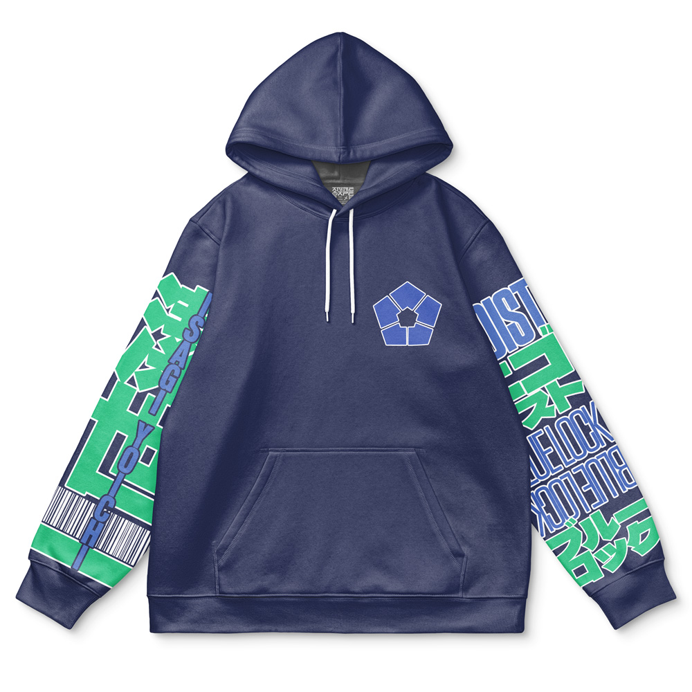 Isagi Yoichi Blue Lock Streetwear Hoodie - Image 2