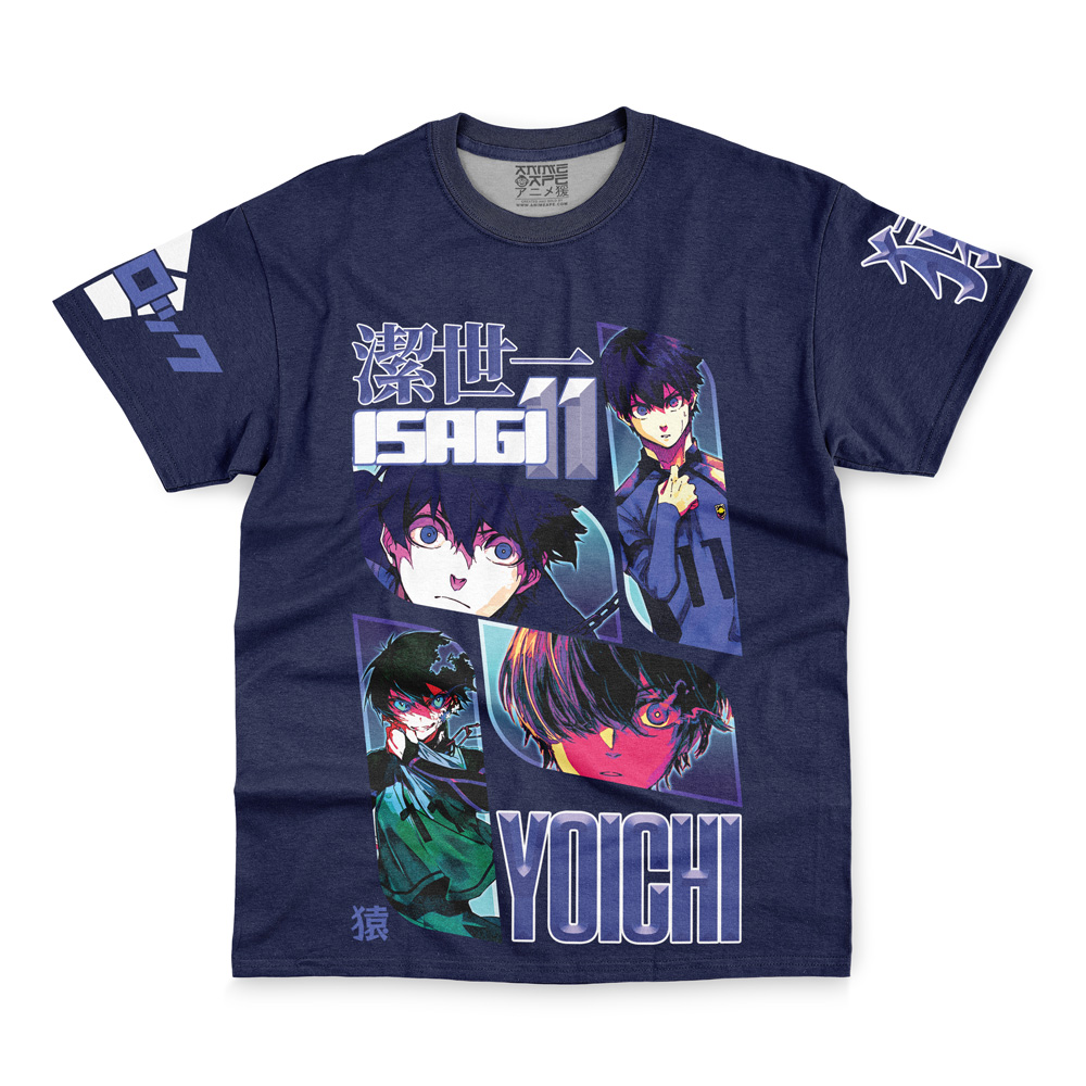 Isagi Yoichi V2 Blue Lock Streetwear T-Shirt - Image 4