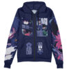 isagi Zip Hoodie Front Mockup - Blue Lock UK Shop