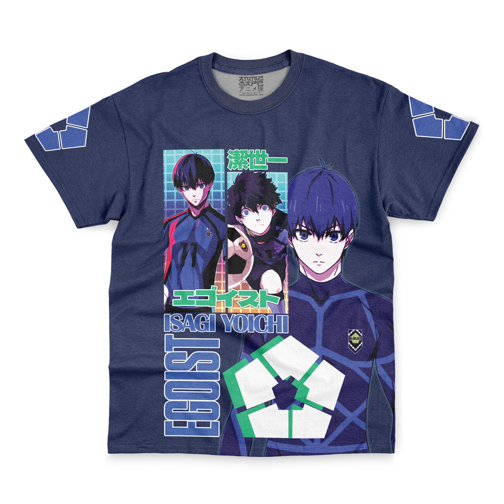 Isagi Yoichi Blue Lock Streetwear T-Shirt - Image 2