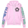 nagi Zip Hoodie Front Mockup - Blue Lock UK Shop