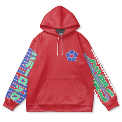 rin Flat Hoodie front - Blue Lock UK Shop
