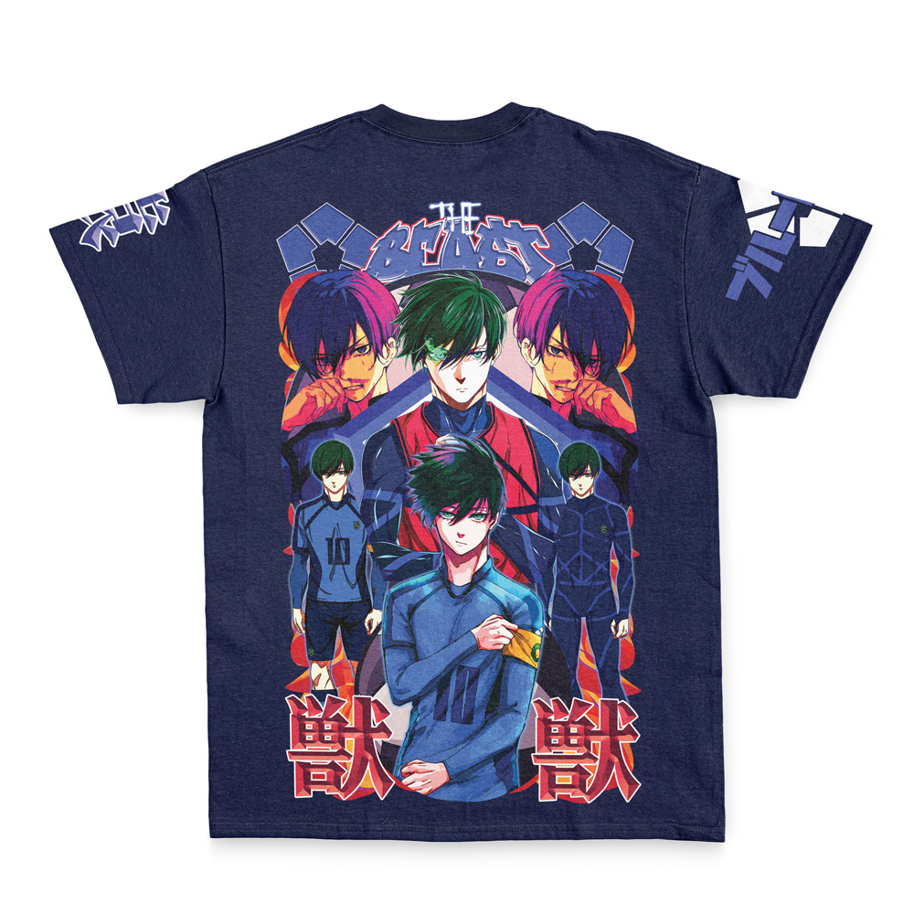 Itoshin Rin V2 Blue Lock Streetwear T-Shirt