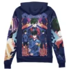 rin Zip Hoodie Back Mockup - Blue Lock UK Shop