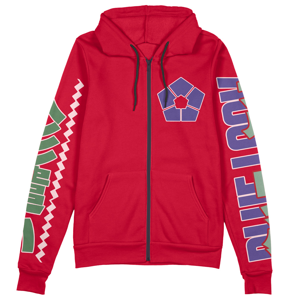 Itoshi Rin Blue Lock Streetwear Zip Hoodie Jacket - Image 2
