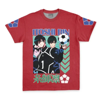 rin shirt front - Blue Lock UK Shop