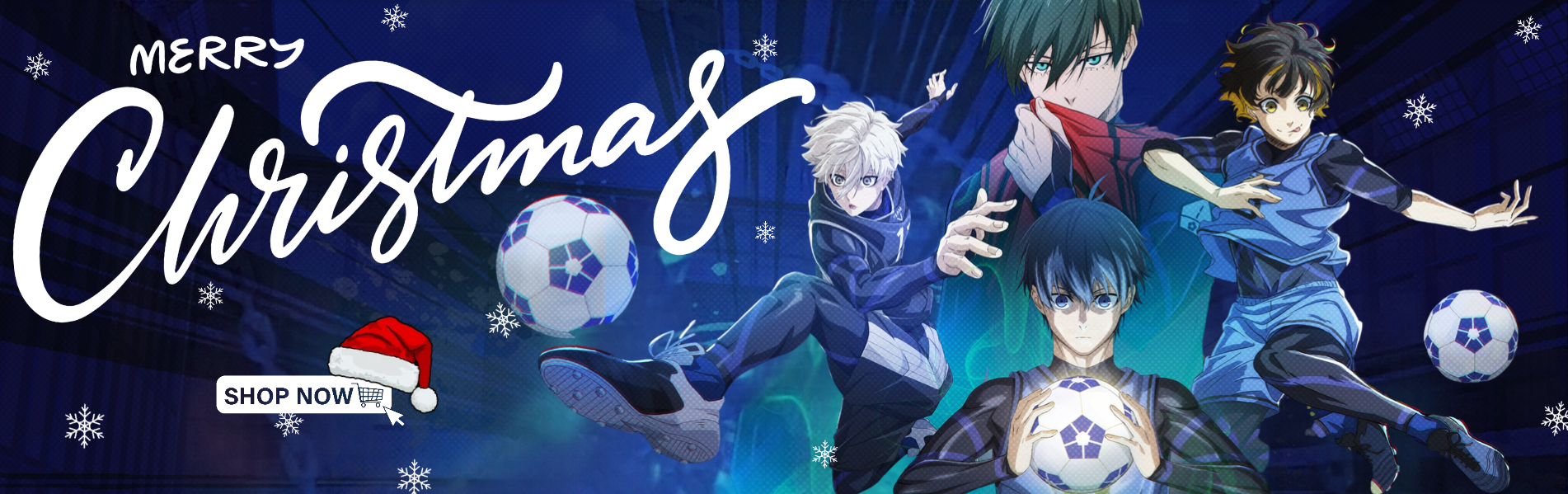 Blue Lock Christmas Banner 5 - Blue Lock UK Shop